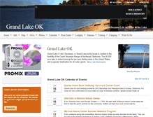 Tablet Screenshot of grandlake.com